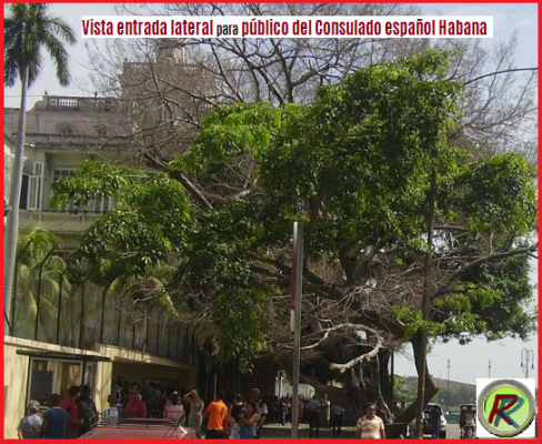 consulado español de La Habana