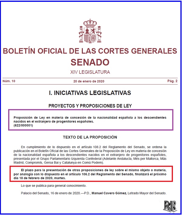 Ley Nacionalidad España