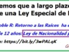 ¿Nacionalidad p descendientes a la vista?
